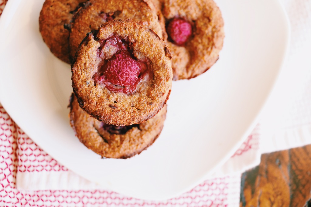 Summer raspberry muffins